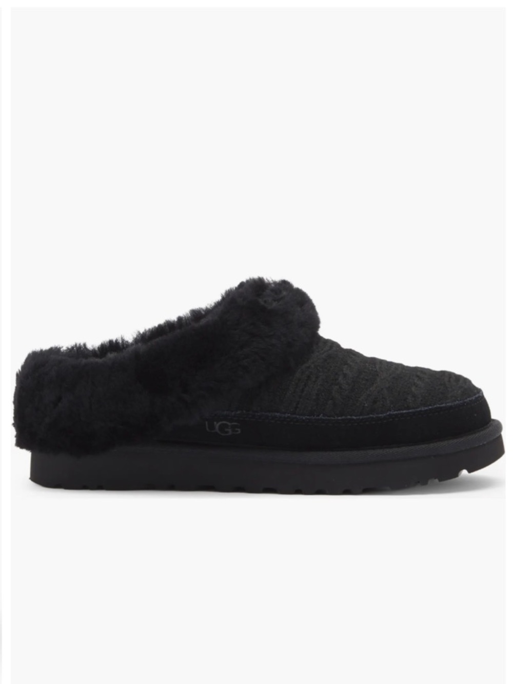 UGG®Cluggette Genuine Shearling Lined Indoor/Outdoor Slipper (Women)